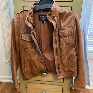 Lucky Brand leather jacket